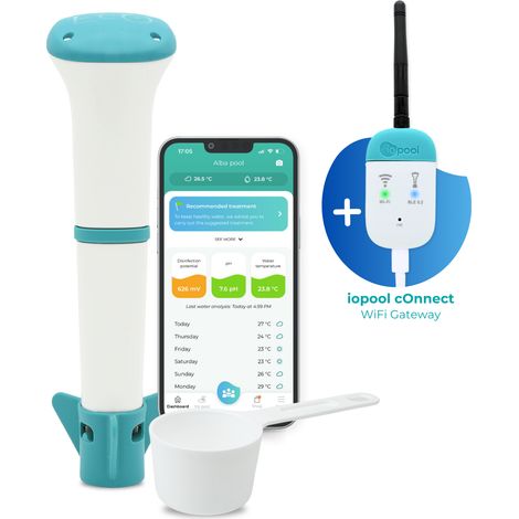 EcO Start + Connect - sonde pour l'analyse de l'eau + relais wifi (1/4)