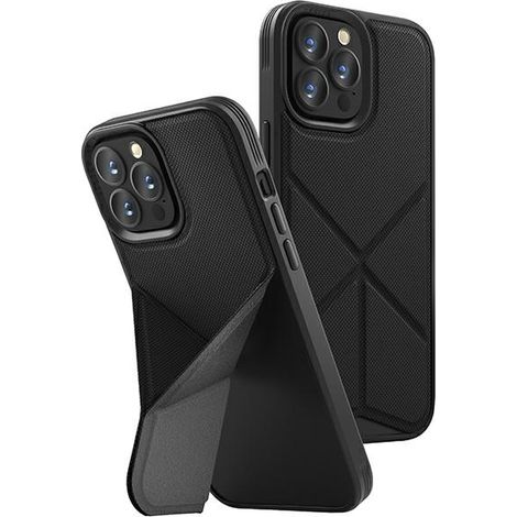 Funda UNIQ Transforma para iPhone 13 Pro / 136,1" negra/negro ébano MagSafe (1/5)