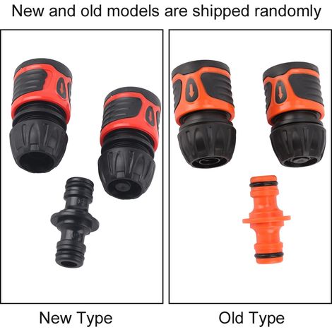 3-teiliger ABS-Schnellkupplungs-Gartenadapter für 1/2"-Schlauch (1/5)