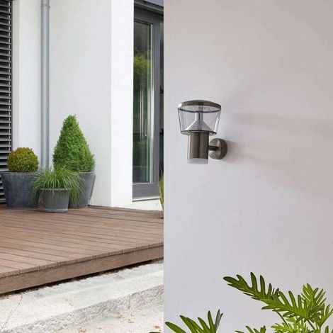 [NEUWERTIG] B-Ware Lindby Led Außen Wandleuchte Antje Wandleuchte Außenlampe Lampe 8,1 W Edelst247