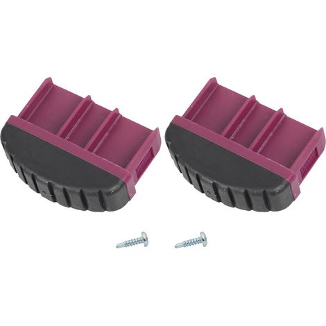 Krause Fußstopfen Corda Kunststoff 71,5 x 20 mm 2 Stück (1/3)