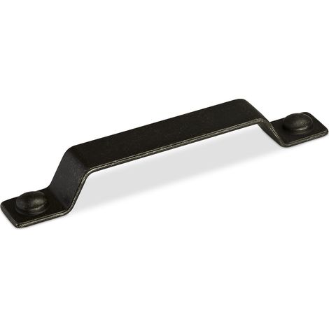 Bügelgriff KNUT BA 160 mm Aluminium Eisenoptik antik (1/3)