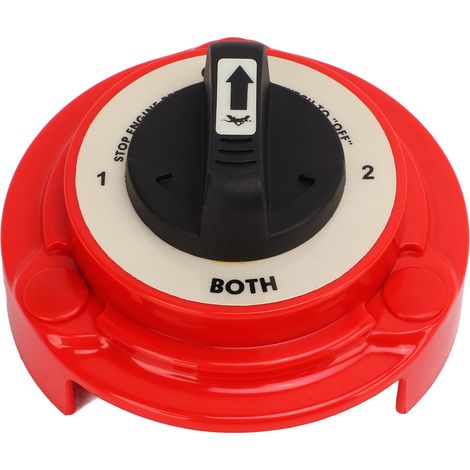 Sélecteur de batterie double 6-32V 300A 4 positions interrupteur sectionnement pour bateau marine camping-car (1/5)
