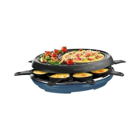 Tefal – Appareil à raclette 1050W pour 8 personnes – Plaque amovible antiadhésive – ThermoSpot pour cuisson parfaite – Fabrication France (1/3)