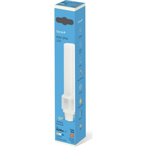Ampoule LED Biax 2 broches 11 W G24D 900 lm 40 K Boîte (1/2)