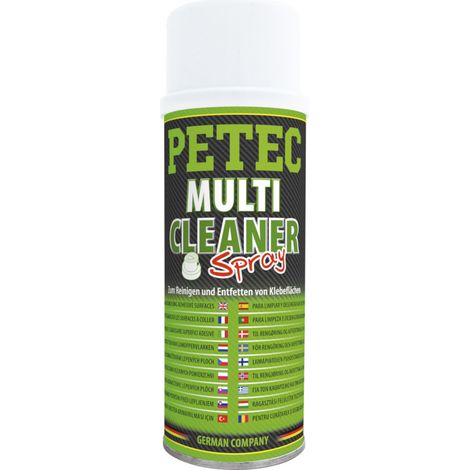 Petec Multireiniger 200 ml, Reinigen und Entfetten von Klebeflächen, Spray (1/3)