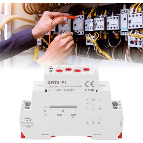 AC/DC 12V-240V Impuls-Zeitverzögerungsrelais (1/5)