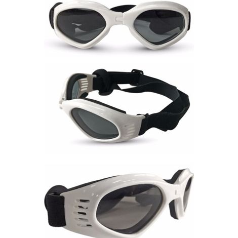 Lunettes pour animaux de compagnie Lunettes Chien Pliable Lunettes pour animaux de compagnie Noir MNS (1/4)
