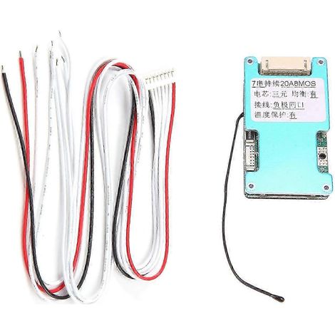 Carte de protection pour batterie lithium 7S 24V 18650, équilibreur de batterie externe pour moto et scooter (2 JG) (1/5)