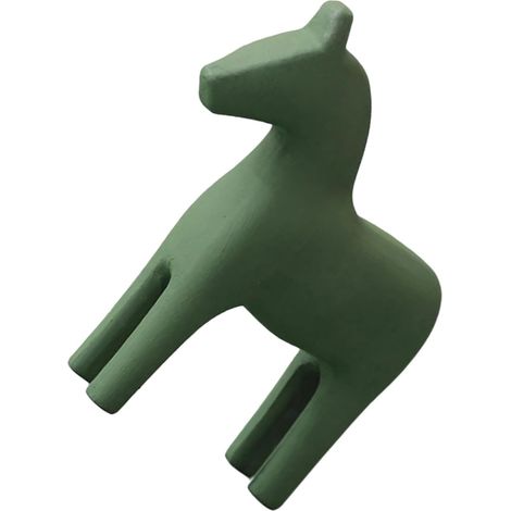 Décoration de Cheval en Bois, Petit Modèle Chic pour Salon