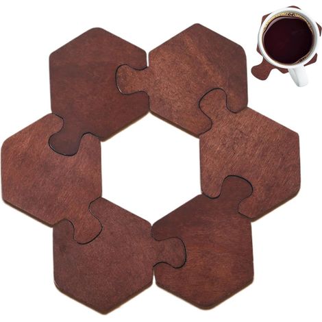 Heat Resistant Hot Pads, 6 Flower Shape Place Mats, Elegant Insulation  Coasters for Teapots, Coffee Pots, Table Protection, Perfect for Birthdays, New Year, Christmas, Easter Celebrations (1/5)