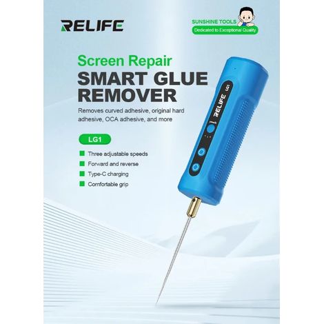 (RELIFE LG1) Machine de décollage intelligente pour engrenages, dissolvant de colle OCA et dissolvant d'écran pour la réparation de téléphones portables (1/5)
