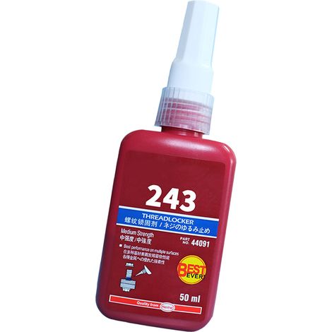 Frein-filet antirouille, résistant au déplacement, forte adhérence, mastic de blocage de filetage, colle pour vis 50 ml (1/5)
