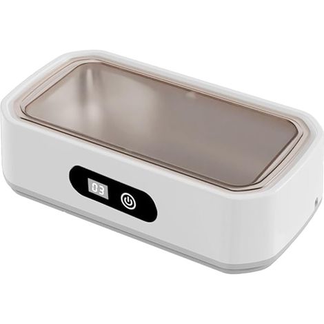 Nettoyeur Ultrasons, 49000 Hz, 5 Modes, Ultrasonic Cleaner Convient pour le Nettoyage des Lunettes, des Bijoux (1/5)
