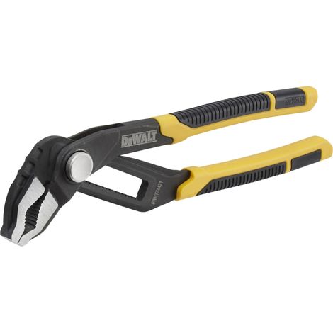 DeWalt V-Jaw Push Lock Pliers, 250mm (DHT074431)