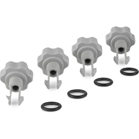 4 Pack 10460 Air Safety Valve with O-Ring, Replacement Parts Seal Kit 25003 for Swimming Pool Filter Pumps 1500 GPH and Below