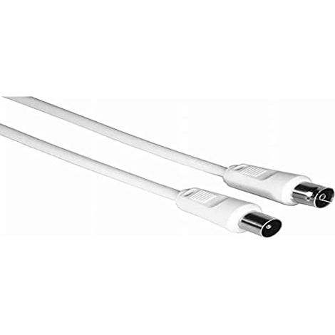 Hama Cavo antenna M/F, 75 dB, 1,5 metri, bianco, sfuso (25 pzz.)