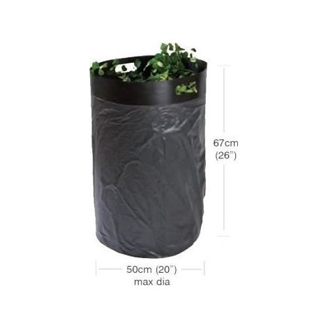 Garland Easy Fill Bag Loader Polypropylene Black Bin Support