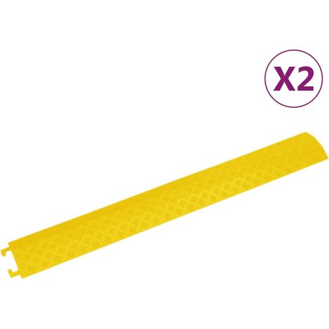 Ponts à câbles, 2 pièces, 98,5 cm, jaunes