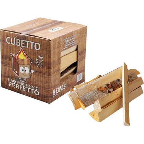 LEGNETTI ACCENDIF CUBETTO KG 3,5 CA