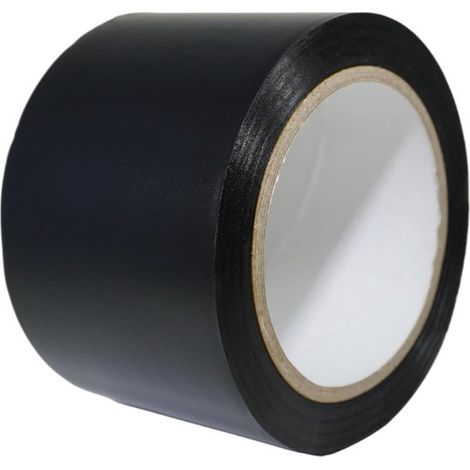5 rotoli di nastro adesivo in vinile nero a righe: 5 cm di larghezza x 152 cm di lunghezza (1/5)
