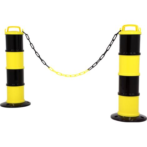 Kit de 2 balises modulables Jaune/Noire - 1090149 (1/3)