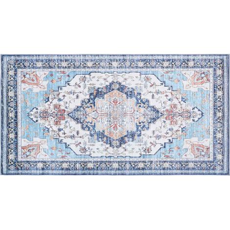 Rug ORIZ Multicolour 80 x 150 cm 100% Polyester vidaXL