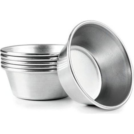 Ibili Set von Pastéis de Nata Forme Silber (1/2)