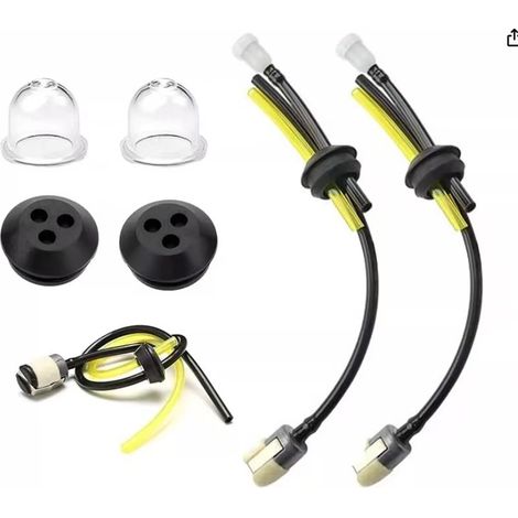 Ensemble de conduite de carburant pour tondeuse CG430 / 520 / 40-5 — Tuyau de filtre à carburant avec crépine pour GX35 / 139 / K75-DELKEVIC (1/4)
