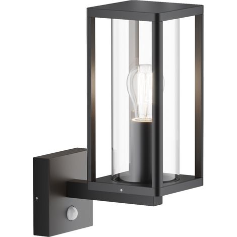 Maytoni Cell PIR Lanterna da parete per esterni in grafite IP65 1xE27 (1/3)