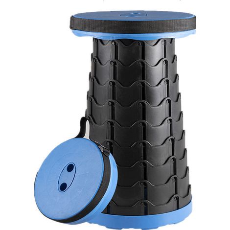 APEX Tabouret télescopique portable, tabouret pliant rétractable pour camping, jardin, pêche, randonnée, tabourets pliables réglables (1/5)