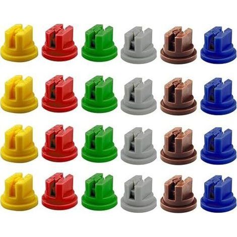 24 pcs buses de pulvérisation en plastique à 110 degrés pour l'agriculture, la sylviculture (1/5)