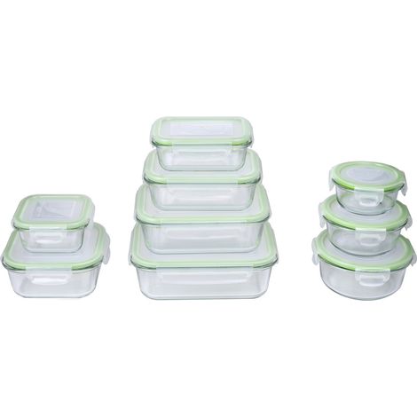 alpina Boîte de conservation des aliments Vert H7.5xl17.5xL23cm (1/5)