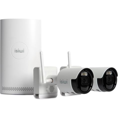 Kit Sistema Di Sorveglianza Nvr 8 Canali + 2 Telecamere A Batteria - Wireless Connect Air2 (Isw-K2N8Bfbta4Mp-2 Gen1) (1/5)