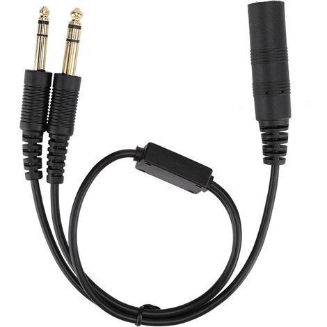 Adaptateur universel pour casque d'aviation H-GA Helicopter pour câble David Clark (1/5)
