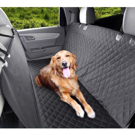 Animalerie Housse de Siège Arrière pour Voiture pour Chien Protection de Banquette Arrière Imperméable pour Voyage (1/3)