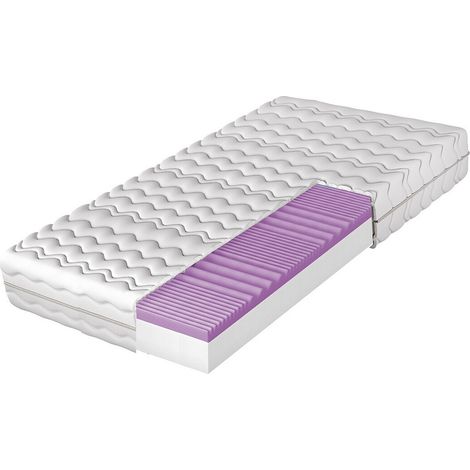 Matelas Libertal , Mousse de polyuréthane, 7 matelas à 7 zones de dureté, À deux côtés (1/2)