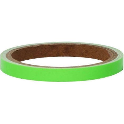1 rouleau de 300 cm de ruban adhésif vert phosphorescent / autocollants phosphorescents (1/5)