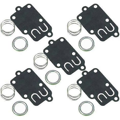 5er-Set Vergasermembranen für Briggs & Stratton 270026 502 Dosierteile, Dichtung anbringen, Membranreparatur, Vergaserteile (1/4)