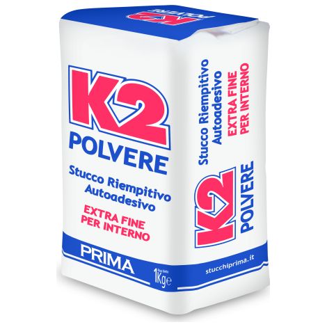 Mastic de remplissage en poudre auto-adhA sif K2 1 kg pour usage intA rieur en bA timent