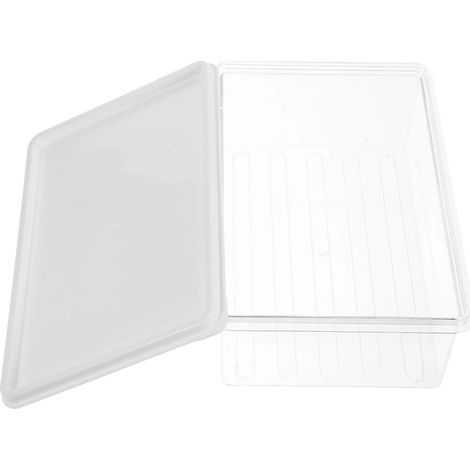 Boîte à bacon transparente Eease avec couvercles - 550 ml - Contenant alimentaire hermétique (1/5)