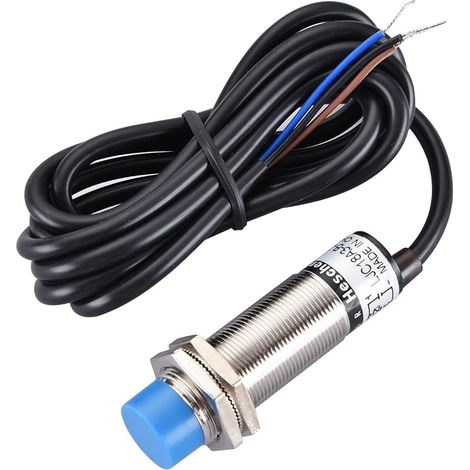 M18 Capacitif Capteur De Proximité Commutateur, Type de non-bouclier, LJC18A3-B-Z/BY, Détecteur 1-10mm, 10-30VDC 200mA, PNP Normalement ouvert (NO), 3 fils (1/5)
