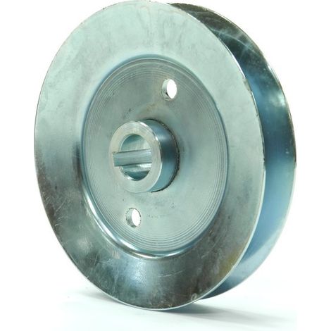 Castelgarden – Poulie trapézoidale autoportée pour tracteur tondeuse TC102 – Diamètre extérieur 140 mm – Montage à droite et à gauche – Pour GGP/Honda