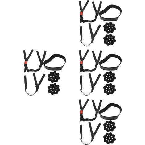 Set di 8 accessori per casco con sottogola regolabile (1/2)