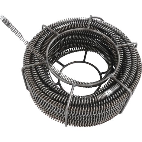 Pulitore per scarichi, sonda flessibile, compatibilità versatile, grigio (1/2)