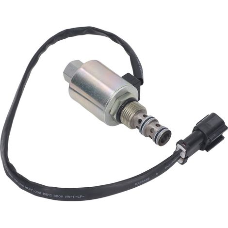 Électrovanne 20Y‑60‑11712, accessoire de rechange pour moteur de pelle électrique 24 V compatible avec les modèles KOMATSU PC200‑5, PC220‑5 et PC240‑5. (1/5)