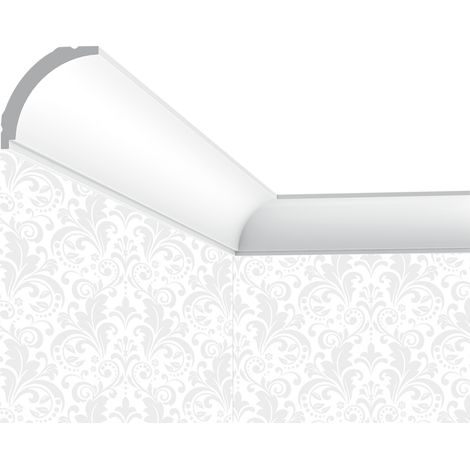 Corniche plafond Cimaises et plus C13 - 4,5x4,5x200cm (h x p x L)
