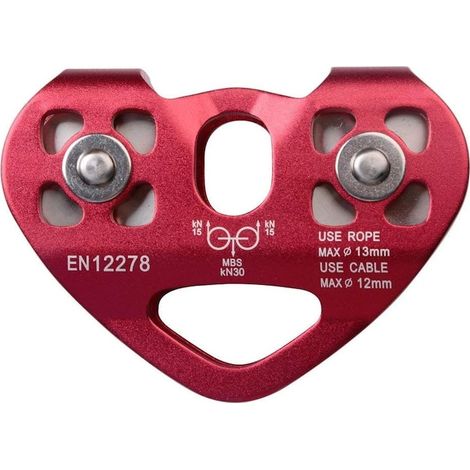 Store enrouleur double, QttvbTna, acier inoxydable, rouge (1/5)