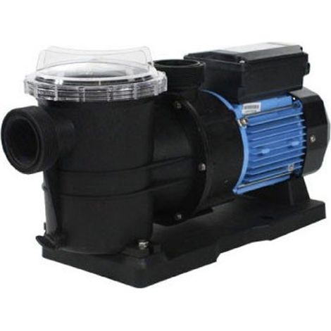 Piscine Center O'Clair – Pompe de filtration piscine 0.50cv – Débit 8-9 m³/h – Compatible traitement au sel – Préfiltre transparent – Corps anti-UV