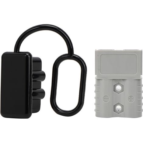 Prise d'alimentation, câble de connexion, compartiment à piles, couvercle anti-poussière, poignée, 120 A CC, 600 V (1/5)